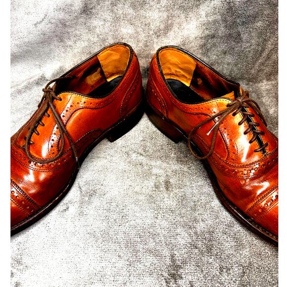 Allen Edmonds Strand Cap Toe Oxford Brown Calf 11D Goodyear Welt main image 11
